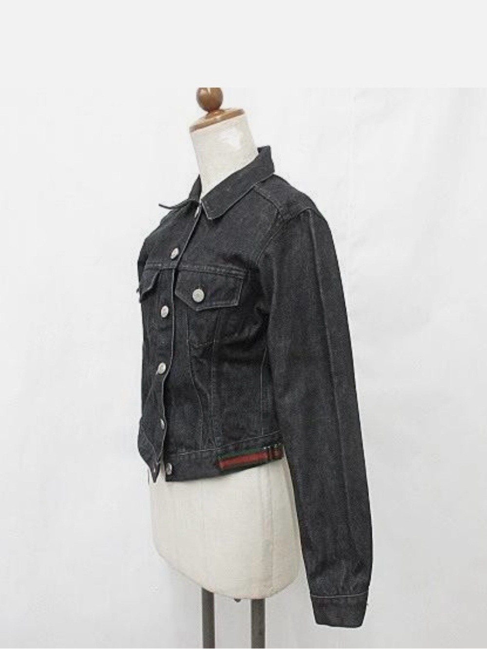 Gucci black denim jacket